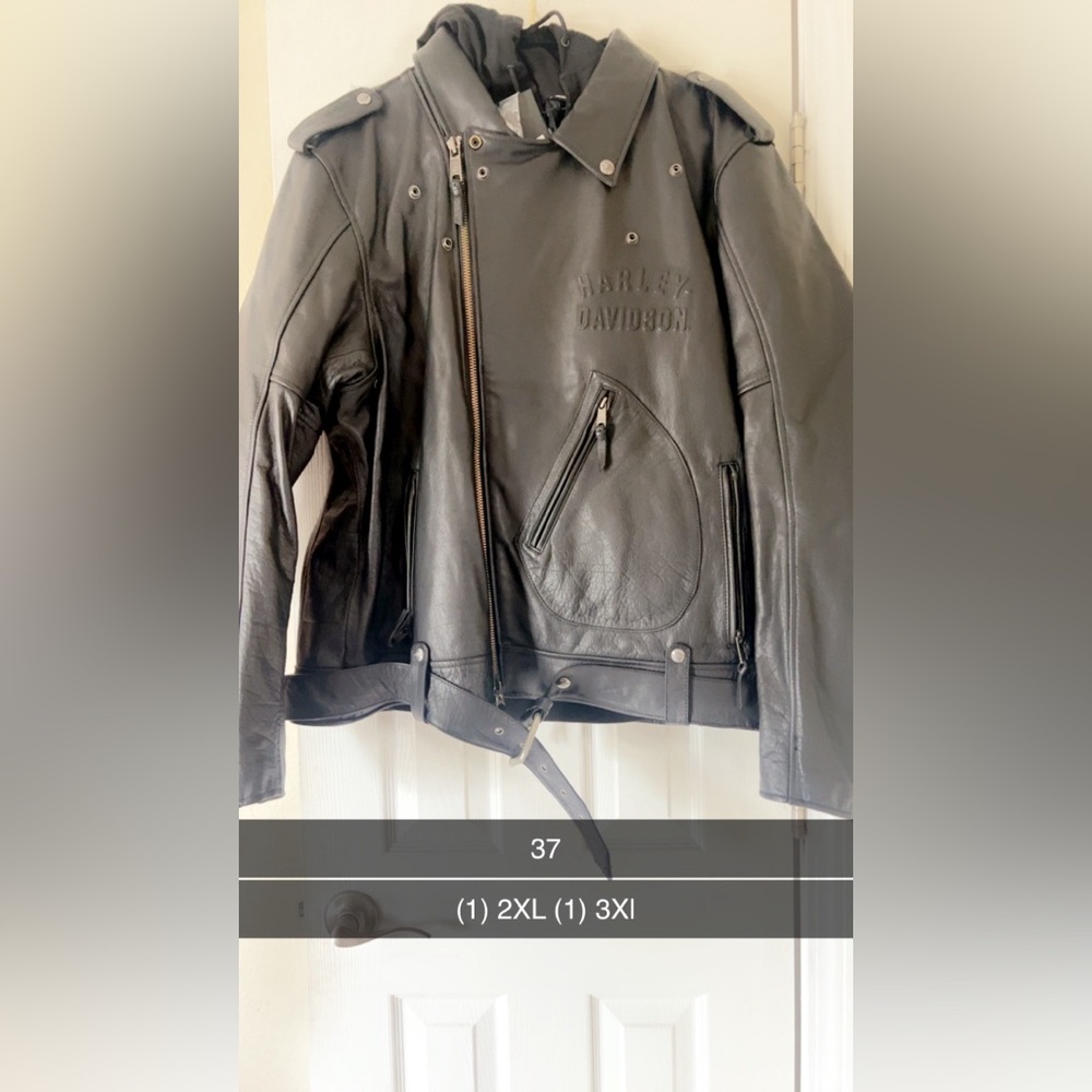 BNWT Harley Davidson 3n1 Leather Jacket